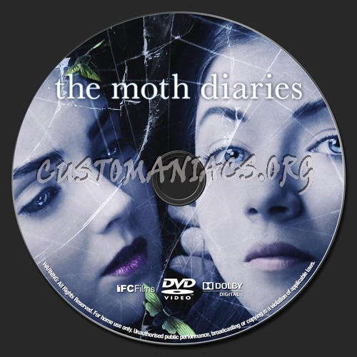 The Moth Diaries dvd label