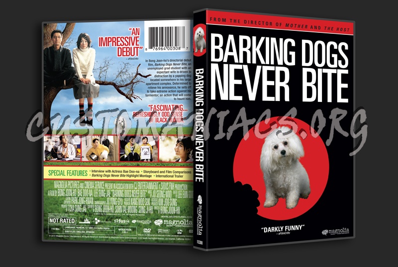 Barking Dogs Never Bite dvd cover