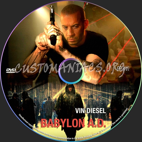 Babylon A.D. dvd label