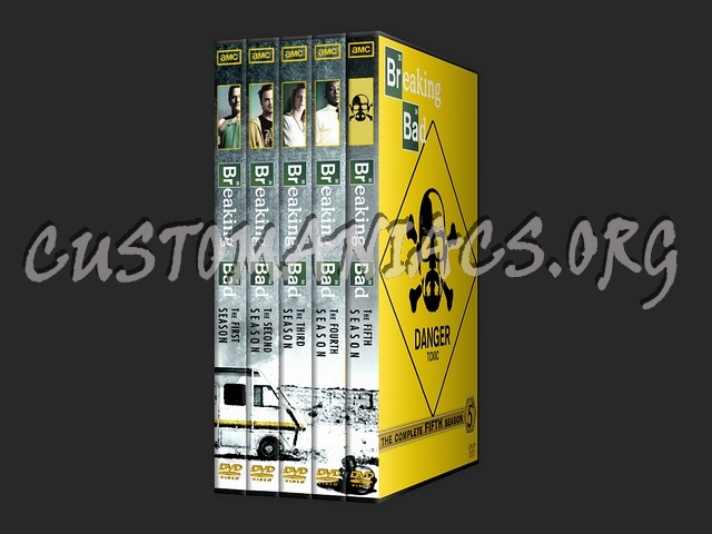 Breaking Bad Seasons 1-5 dvd cover