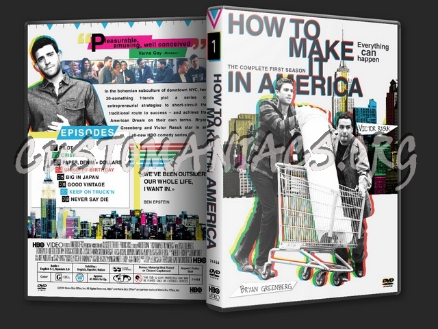 How To Make It In America Season 1 dvd cover