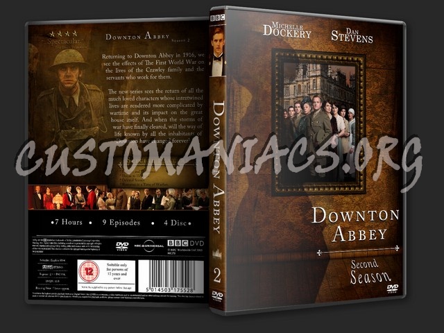 Downton Abbey Season 2 dvd cover