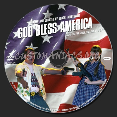 God Bless America dvd label