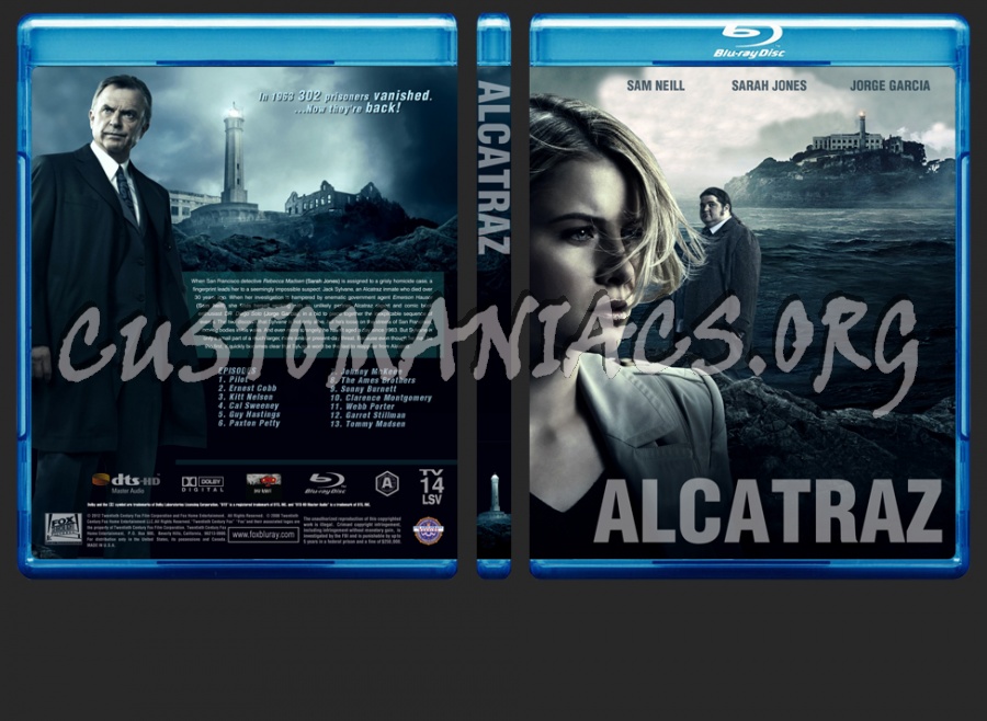 Alcatraz blu-ray cover