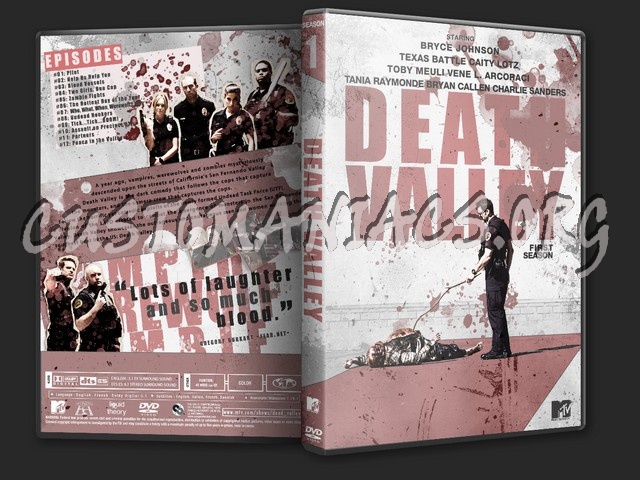 Death Valley Season 1 dvd cover
