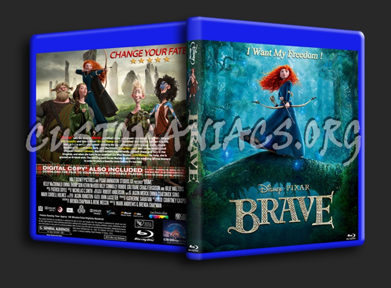 Brave blu-ray cover