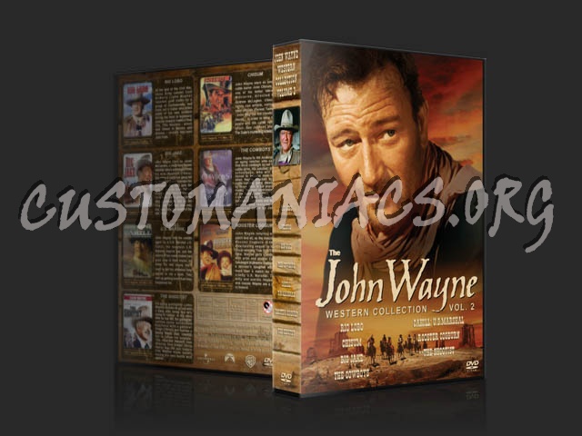 John Wayne Western Collection - Volume 2 dvd cover