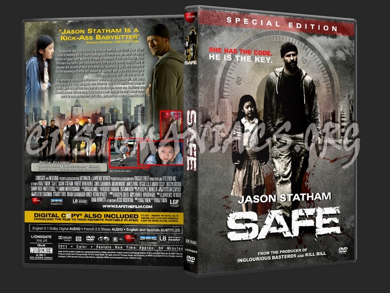 Safe (2012) dvd cover