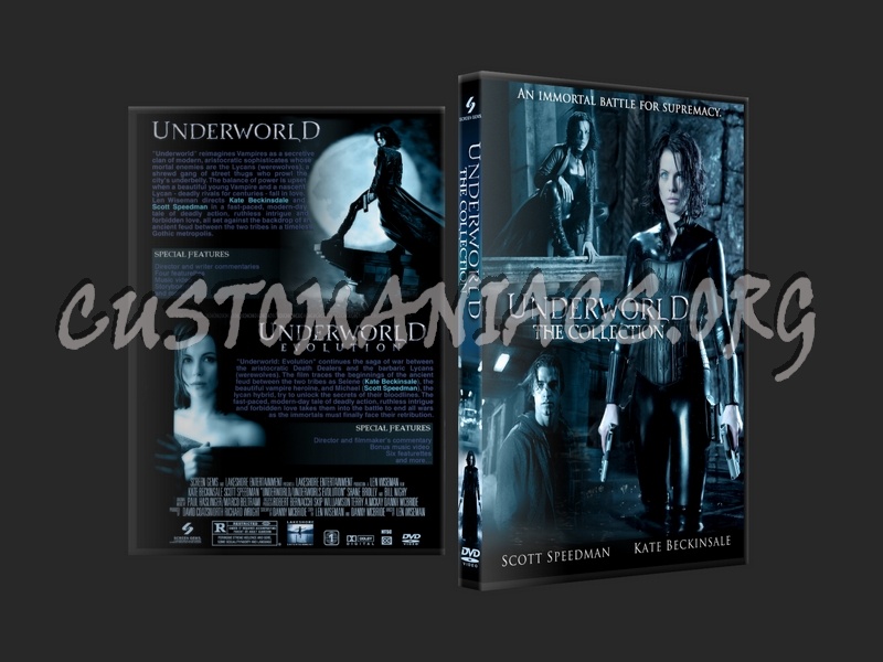 Underworld 1 & 2 combo dvd cover