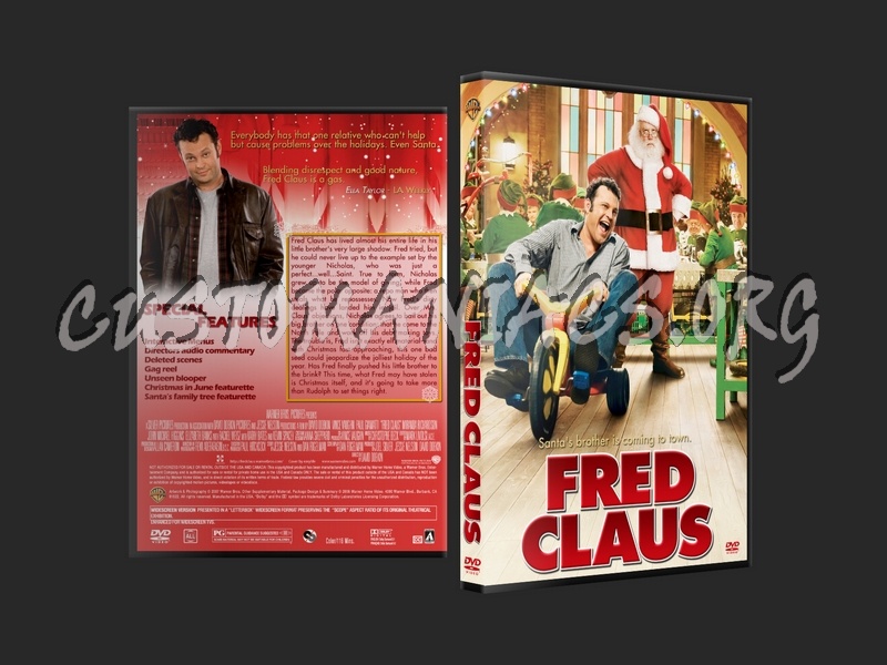 Fred Clause dvd cover