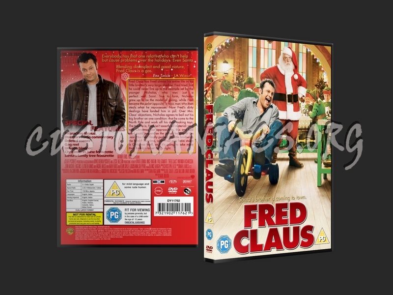 Fred Clause dvd cover