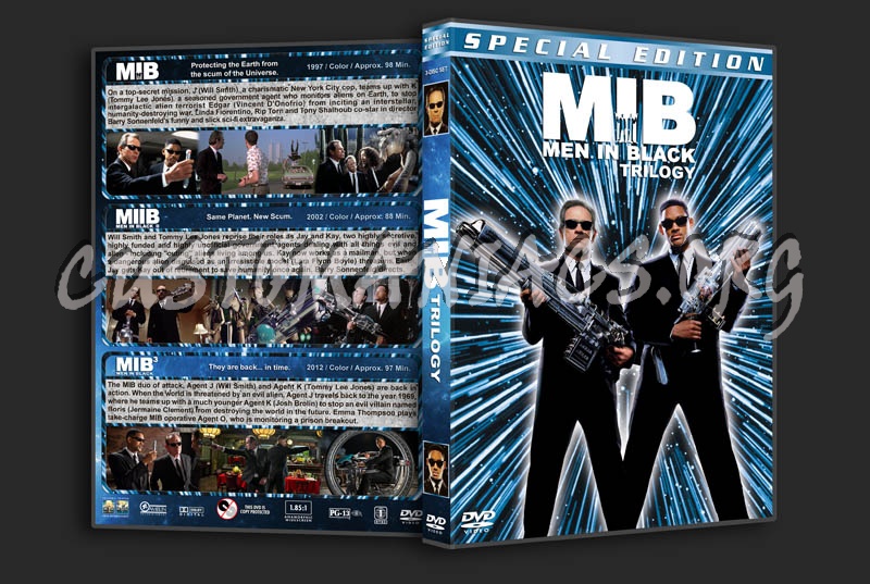 Men in Black Trilogy dvd cover