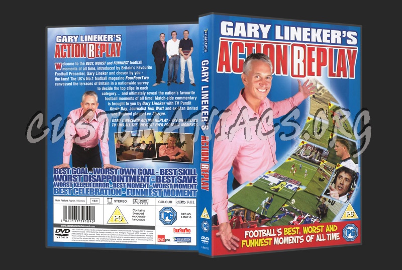Gary Lineker's Action Replay dvd cover