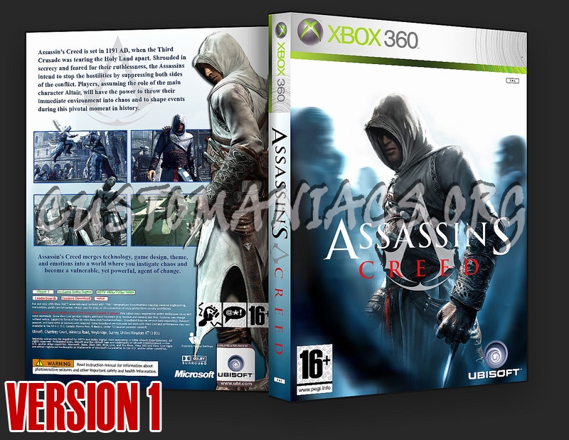 Assassin's Creed dvd cover