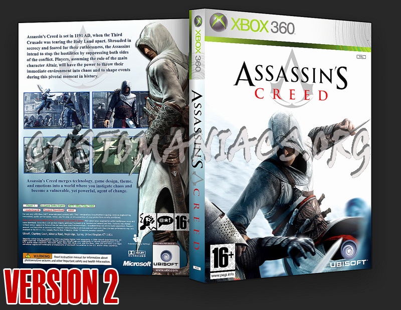 Assassin's Creed dvd cover