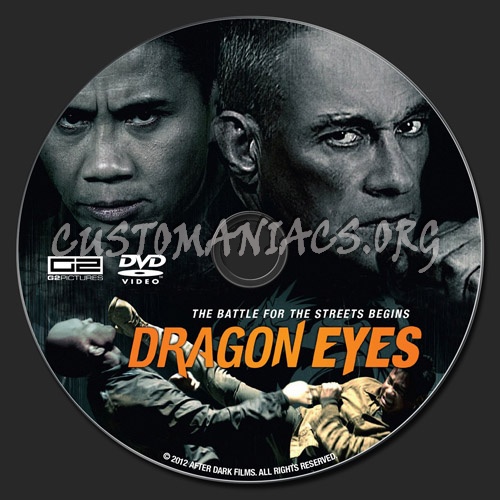 Dragon Eyes dvd label