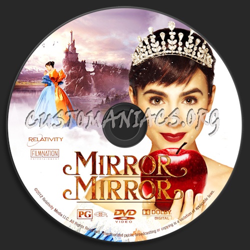 Mirror Mirror dvd label