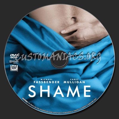 Shame dvd label