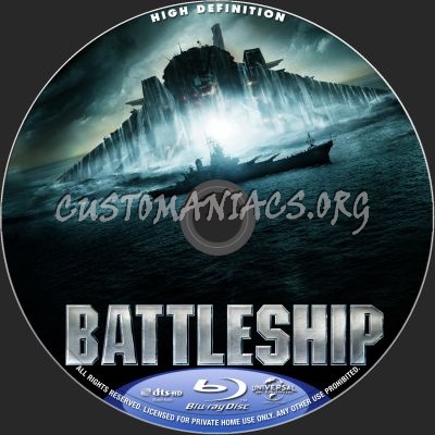 Battleship blu-ray label