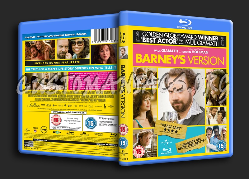 Barney's Version blu-ray cover - DVD Covers & Labels by Customaniacs ...