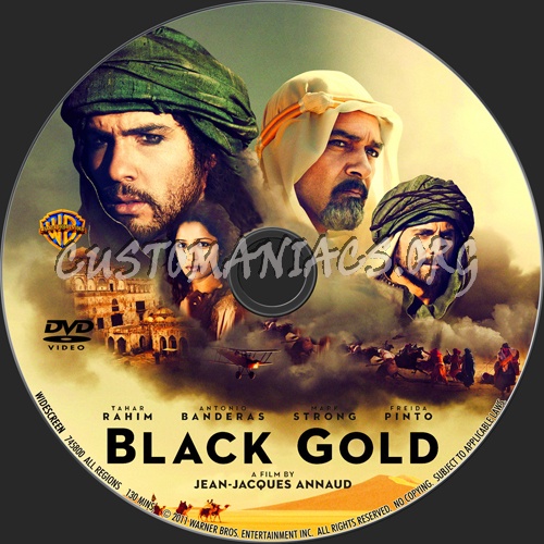 Black Gold dvd label