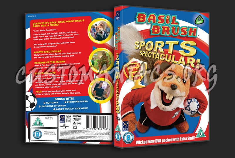 Basil Brush: Sports Spectacular! dvd cover