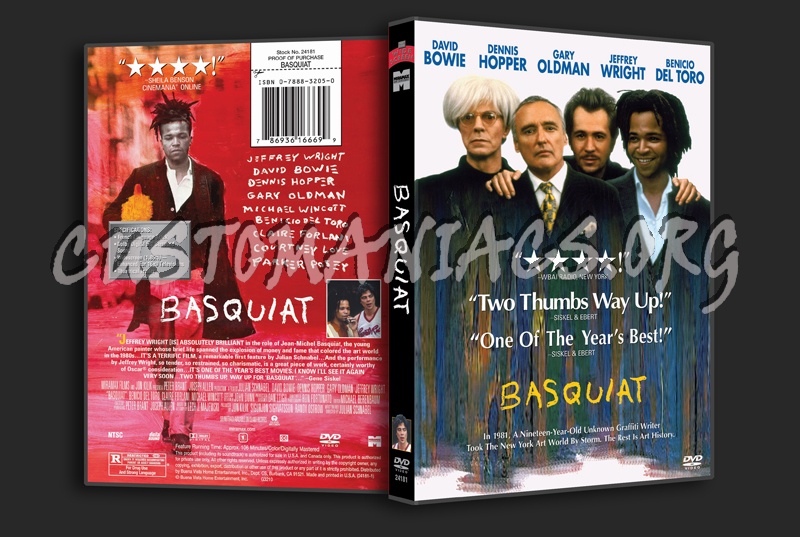 Basquiat dvd cover
