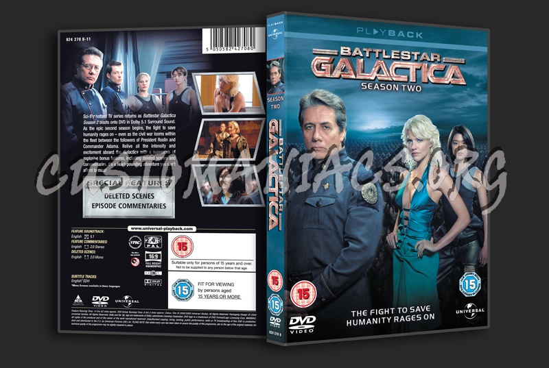 Battlestar Galactica Season 2 dvd cover