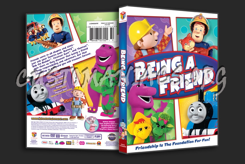 Being A Friend dvd cover
