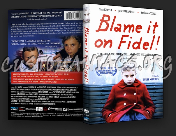 Blame It On Fidel ! dvd cover