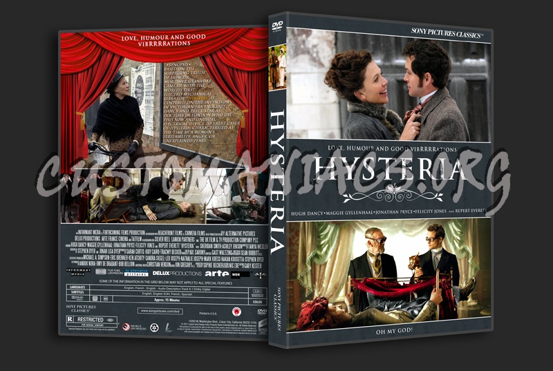 Hysteria dvd cover