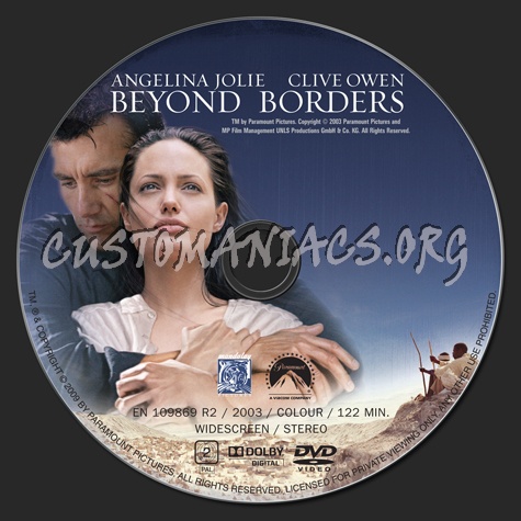 Beyond Borders dvd label