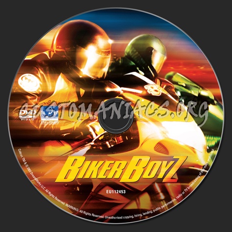 Biker Boyz dvd label