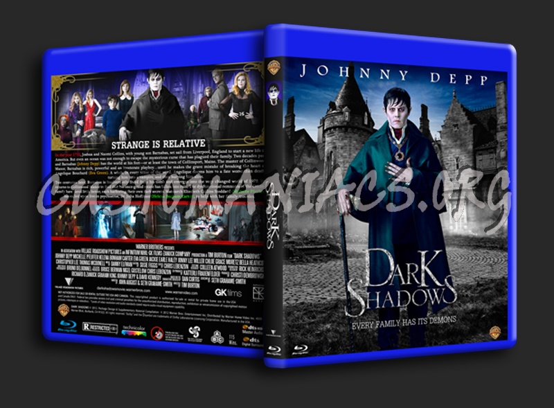 Dark Shadows blu-ray cover