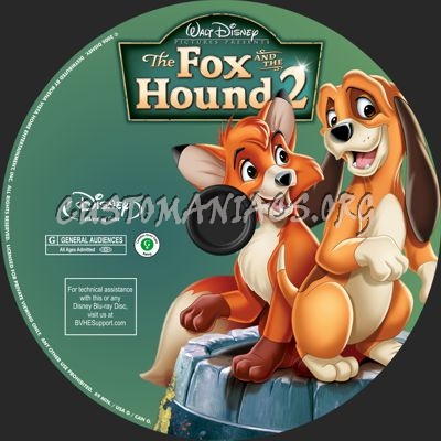 The Fox and the Hound 2 blu-ray label