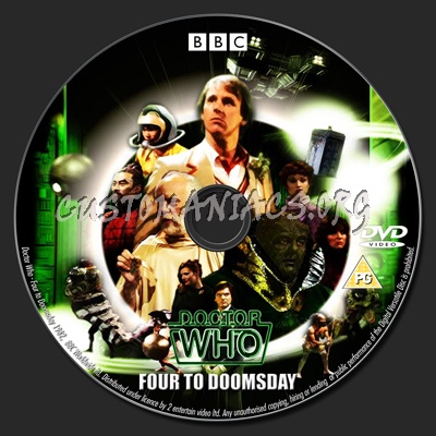 Doctor Who - Season 19 dvd label