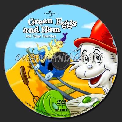 Dr. Seuss Green Eggs and Ham And Other Favorites dvd label