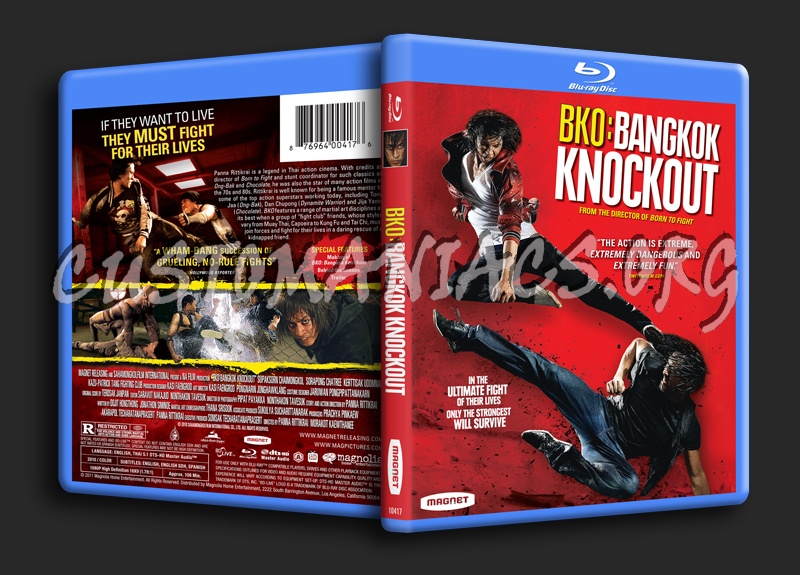 BKO: Bangkok Knockout blu-ray cover