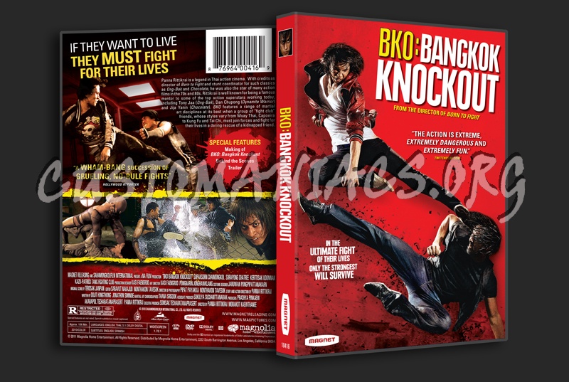 BKO: Bangkok Knockout dvd cover