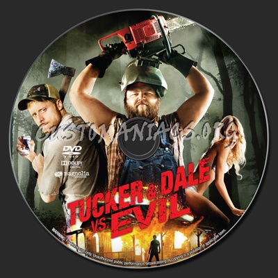 Tucker & Dale vs Evil dvd label