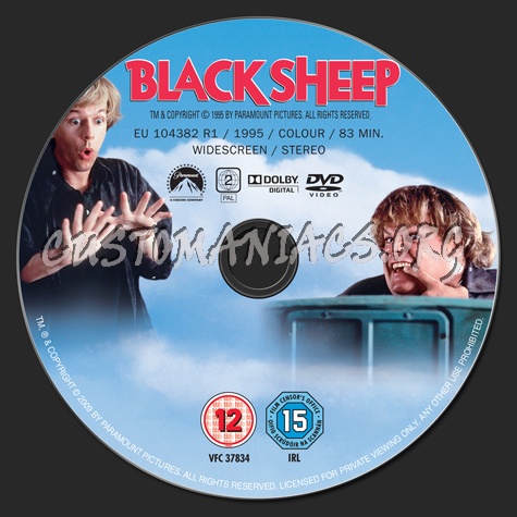 Black Sheep dvd label