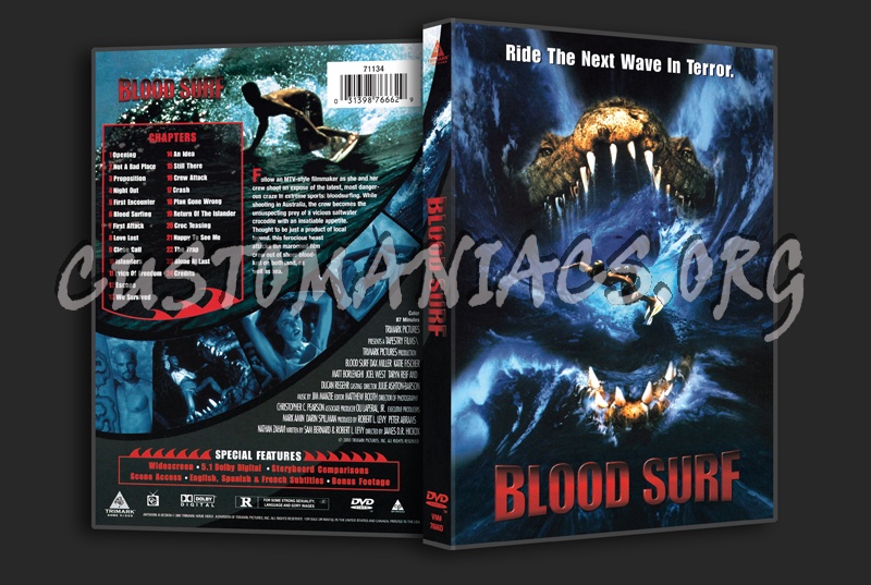 Blood Surf dvd cover