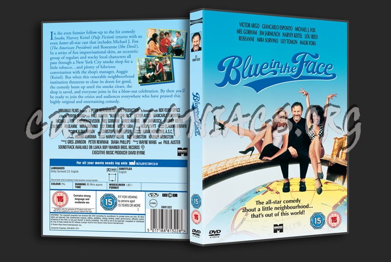 Blue in the Face dvd cover