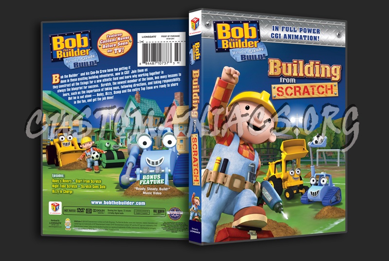 Bob the Builder: Building from Scratch dvd cover