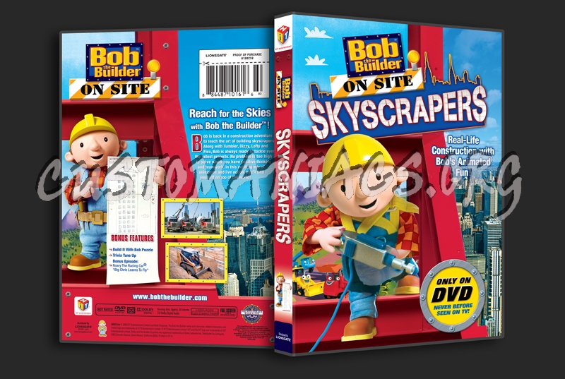 Bob the Builder: Skyscrapers dvd cover