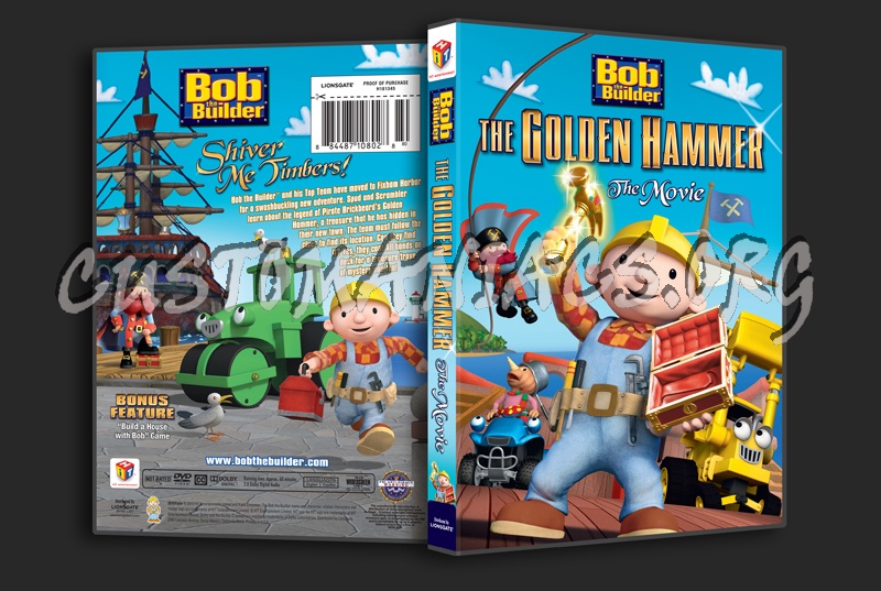 Bob the Builder: The Golden Hammer dvd cover