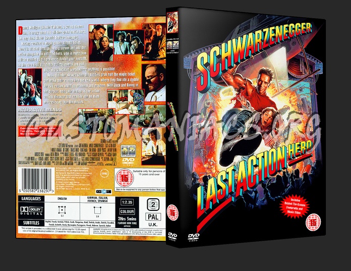 Last Action Hero dvd cover