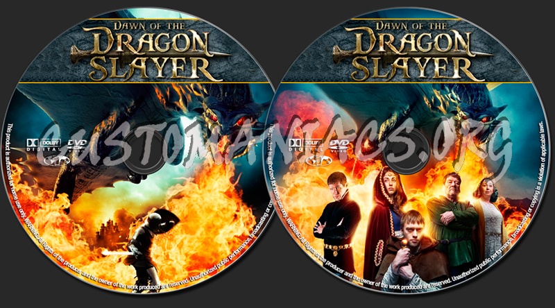 Dawn Of The Dragonslayer dvd label