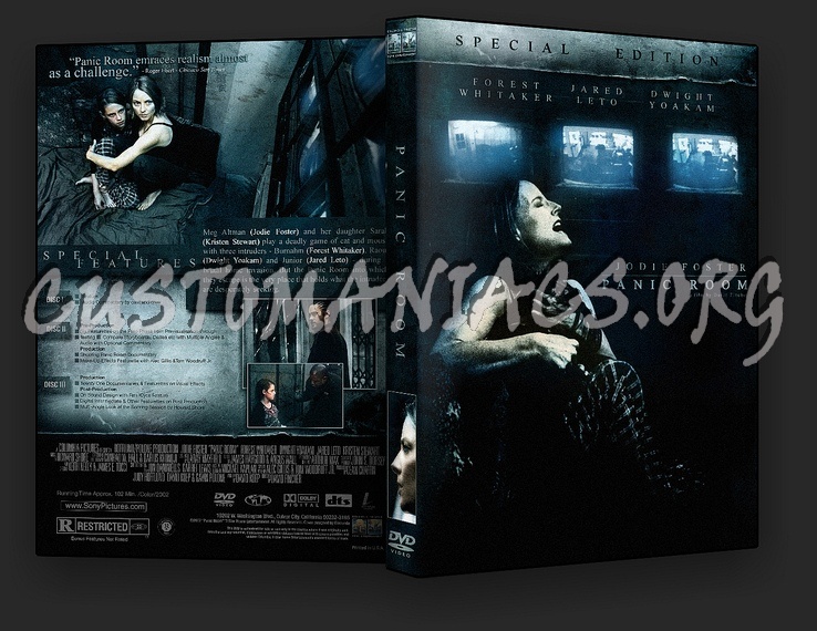 Panic Room dvd cover