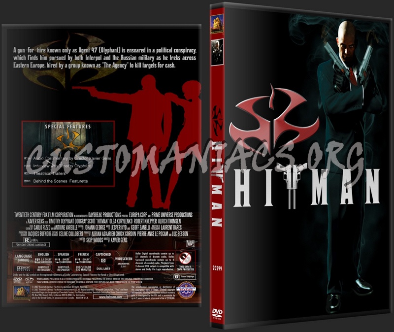 Hitman dvd cover